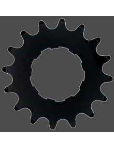 Tandwiel KMC Voor enviolo 16T O-MO Staal 3/32 inch - Zwart