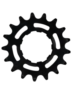 Tandwiel KMC Voor enviolo 17T O-MO Staal 3/32 inch - Zwart