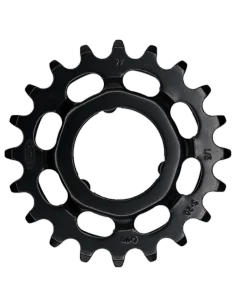 Tandwiel KMC Voor Shimano 20T O-MO Staal 1/8 inch - Zwart