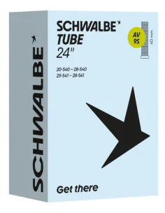 Binnenband Schwalbe AV 9S 24" / 20/28-540/541mm - 40mm ventiel