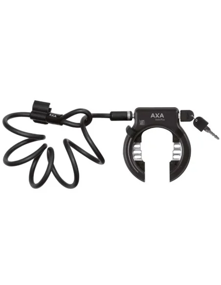 Ringslot Axa Solid Plus ART2 met insteekkabel Newton PL150 - zwart (op kaart)