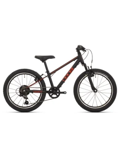 Bikefun 24" The Beast V-brake 6 speed - zwart/rood