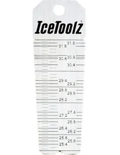 Zadelbuis meetinstrument IceToolz E326 (ø 25.0 ~ ø31.8mm) 2