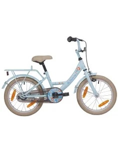 Kinderfiets 16" Bikefun Flower Fun - blauw