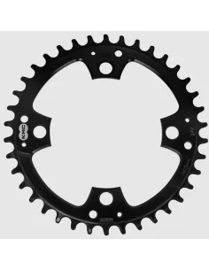 Kettingblad 38T KMC BCD 104 mm - 1/2" x 11/128" narrow wide - zwart