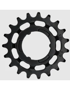 Tandwiel KMC Voor Shimano 19T O-MO Staal 3/32 inch - Zwart