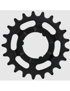 Tandwiel KMC Voor Shimano 21T O-MO Staal 3/32 inch - Zwart