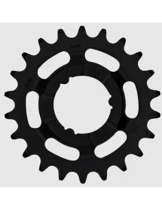 Tandwiel KMC Voor Shimano 22T O-MO Staal 3/32 inch - Zwart