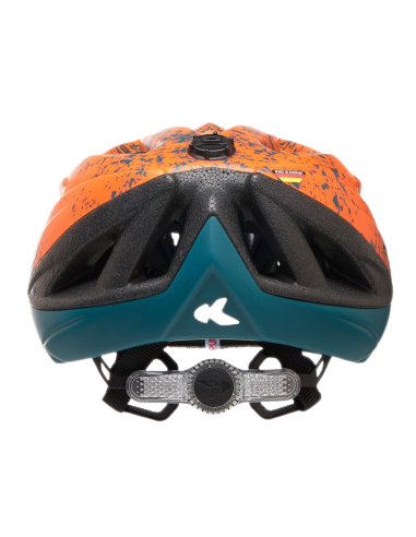 Fietshelm KED Street Jr. Pro S (49-55 cm) - arcadia green orange matt