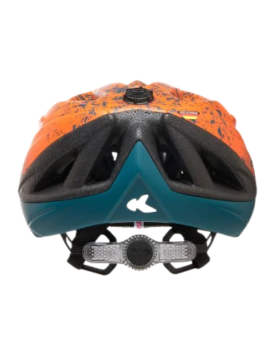 Fietshelm KED Street Jr. Pro S (49-55 cm) - arcadia green orange matt