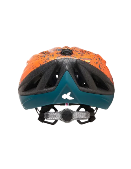 Fietshelm KED Street Jr. Pro S (49-55 cm) - arcadia green orange matt