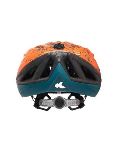 Fietshelm KED Street Jr. Pro M (53-58 cm) - arcadia green orange matt