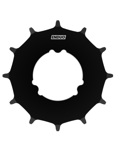 Tandwiel 24T Enduo Cargo Nexus Alfine - zwart