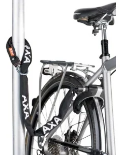 Ringslot Axa Victory Retractable met uitneembare sleutel - grijs/zwart 2