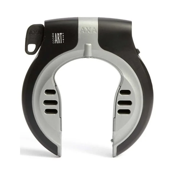 Ringslot Axa Victory Retractable met uitneembare sleutel - grijs/zwart