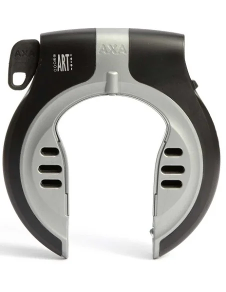 Ringslot Axa Victory Retractable met uitneembare sleutel - grijs/zwart