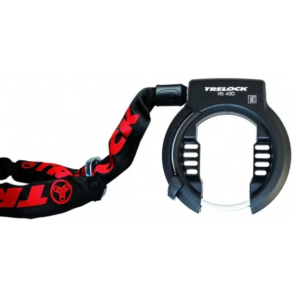 Ringslot Trelock RS430 + insteekketting Trelock ZR355 Connect 100/6 inclusief opbergtasje