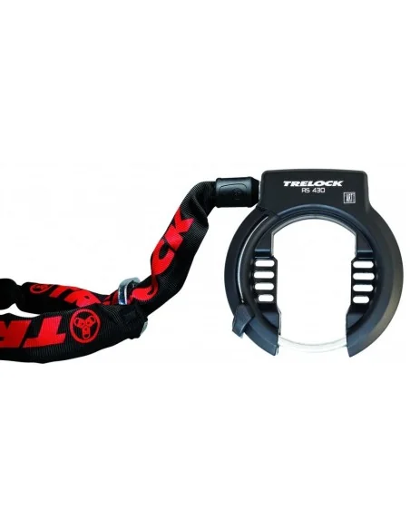Ringslot Trelock RS430 + insteekketting Trelock ZR355 Connect 100/6 inclusief opbergtasje