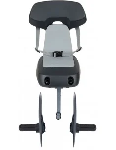Kinderzitje achter Polisport Guppy Junior MIK HD - donkergrijs/lichtgrijs 2