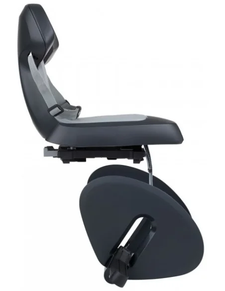 Kinderzitje achter Polisport Guppy Junior MIK HD - donkergrijs/lichtgrijs