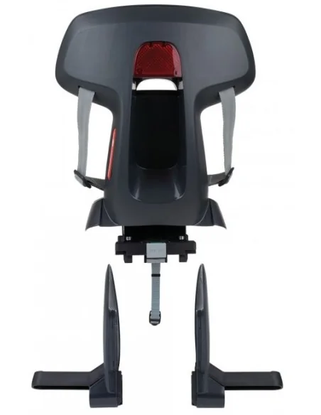 Kinderzitje achter Polisport Guppy Junior MIK HD - donkergrijs/lichtgrijs