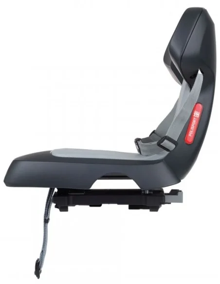 Kinderzitje achter Polisport Guppy Junior MIK HD - donkergrijs/lichtgrijs