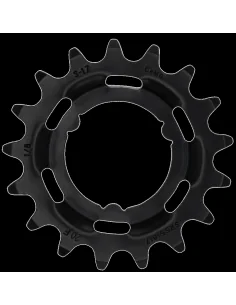 Tandwiel KMC Voor Shimano 17T O-MO Staal 1/8 inch - Zwart