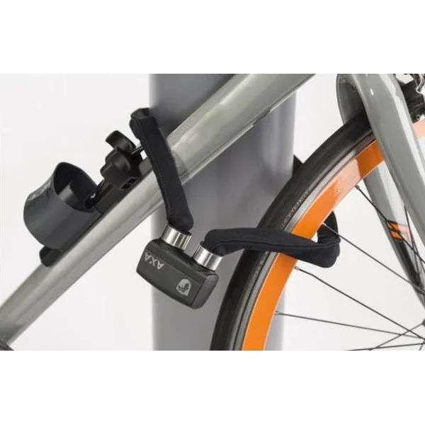 Vouwslot Axa Foldable 800 100/8 - donkergrijs