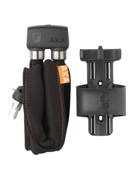 Vouwslot Axa Foldable 800 100/8 - donkergrijs