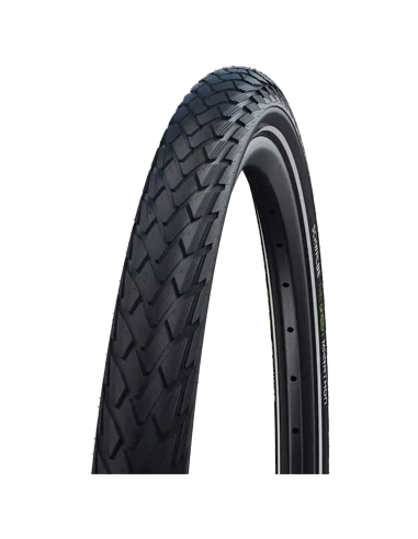 Buitenband Schwalbe Green Marathon GreenGuard 28 x 1.75"/ 47-622mm - zwart met reflectie