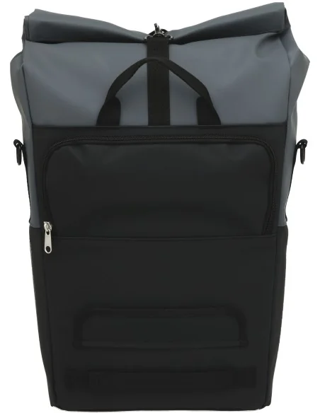 Fietsshopper New Looxs Nyborg 17 liter 30 x 17 x 37 cm - donkergrijs/zwart