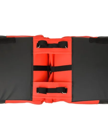 Dubbele fietstas New Looxs Nyborg 34 liter - 30 x 17 x 37cm (x2) - rood/zwart