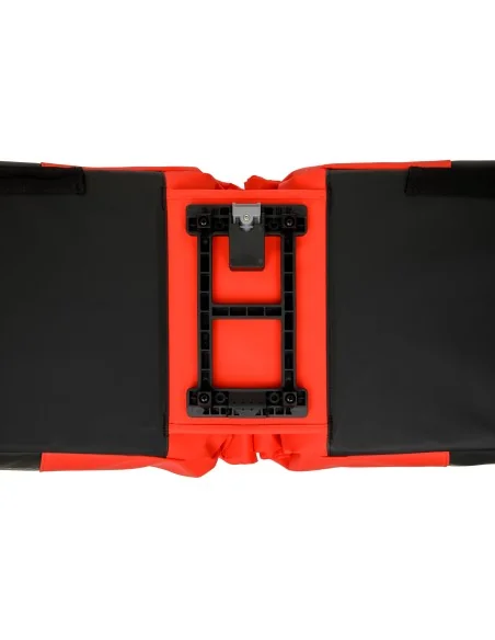 Dubbele fietstas New Looxs Nyborg MIK 34 liter - 30 x 17 x 37cm (x2) - rood/zwart