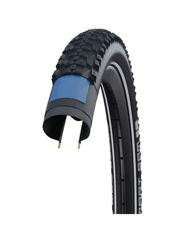 Buitenband Schwalbe Smart Sam DD/RaceGuard 29 x 2.60"/ 65-622mm - zwart met reflectie