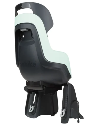 Kinderzitje achter Bobike Go Maxi RS met framebevestiging (FF) en slaapstand - peppermint