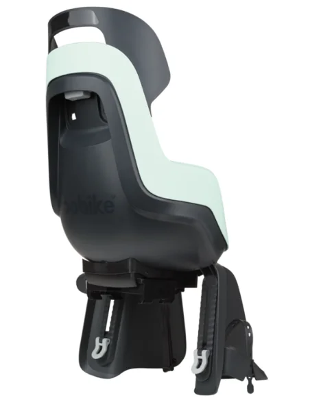 Kinderzitje achter Bobike Go Maxi RS met framebevestiging (FF) en slaapstand - peppermint