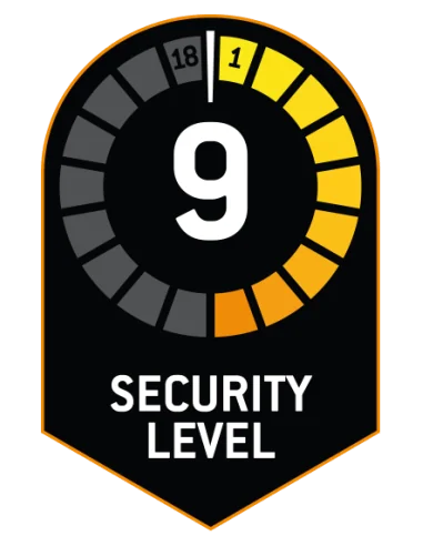 Vouwslot FS 380/100 Trigo X-Press 100cm - zwart