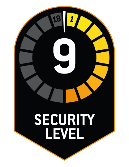 Vouwslot FS 380/100 Trigo X-Press 100cm - zwart