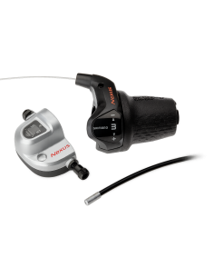 Draaiversteller 3 speed Shimano Nexus SL-3S42E met kabels (1850 mm) en clickbox - zwart (werkplaatsverpakking) 2