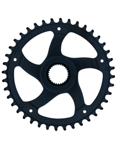 Kettingblad 40T KMC - geschikt voor Bosch generatie 4 - zwart