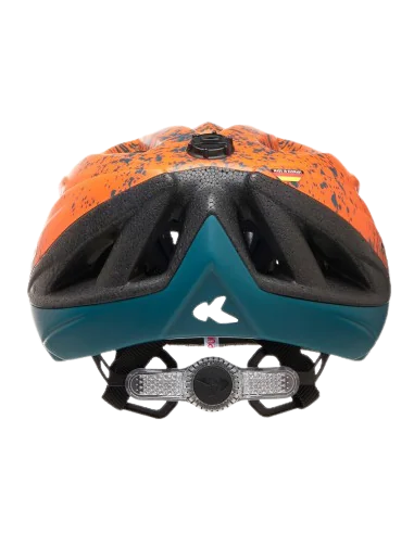 Fietshelm KED Street Jr. Pro S (49-55 cm) - arcadia green orange matt