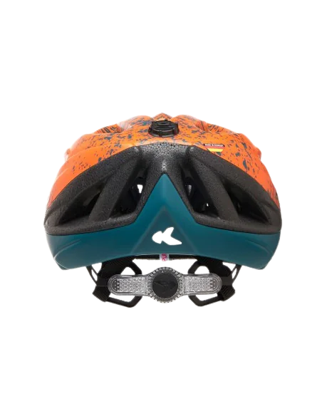 Fietshelm KED Street Jr. Pro S (49-55 cm) - arcadia green orange matt