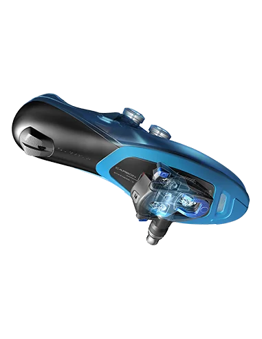 Pedaalset Shimano Dura Ace SPD-SL PD9100 met plaatjes SM-SH12 carbon