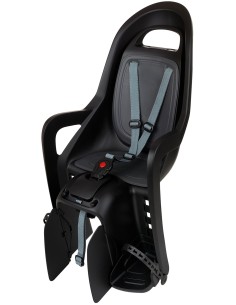 Kinderzitje achter Polisport MIK-HD - zwart/grijs