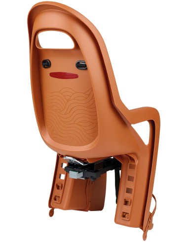 Kinderzitje achter Polisport MIK-HD - bruin/zwart