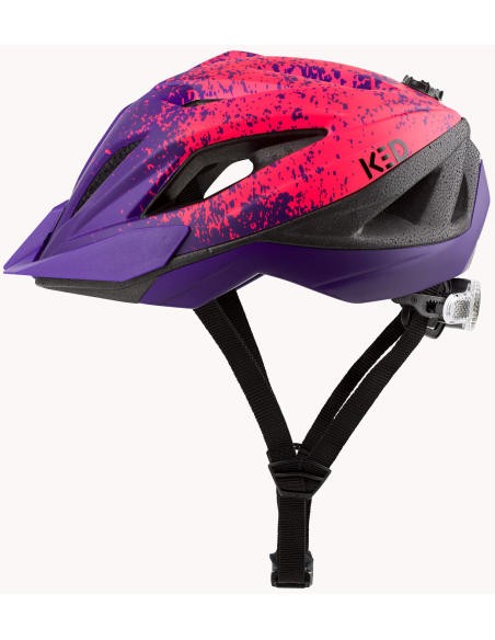 Fietshelm KED Street Jr Pro S (49-55cm) - mat roze