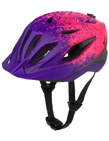 Fietshelm KED Street Jr Pro M (53-58cm) - mat roze