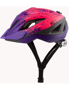 Fietshelm KED Street Jr Pro M (53-58cm) - mat roze 2