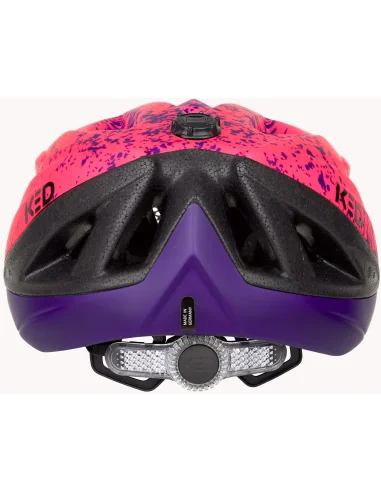 Fietshelm KED Street Jr Pro M (53-58cm) - mat roze