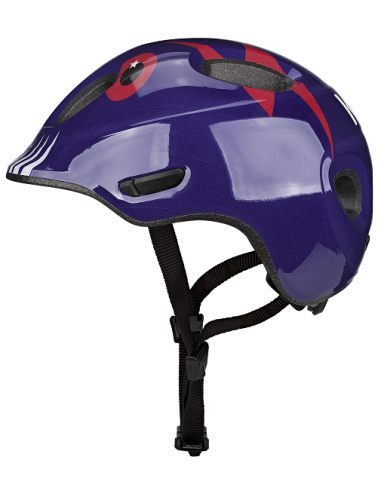 Fietshelm KED Meggy Spark M (50-55cm) - paars/blauw